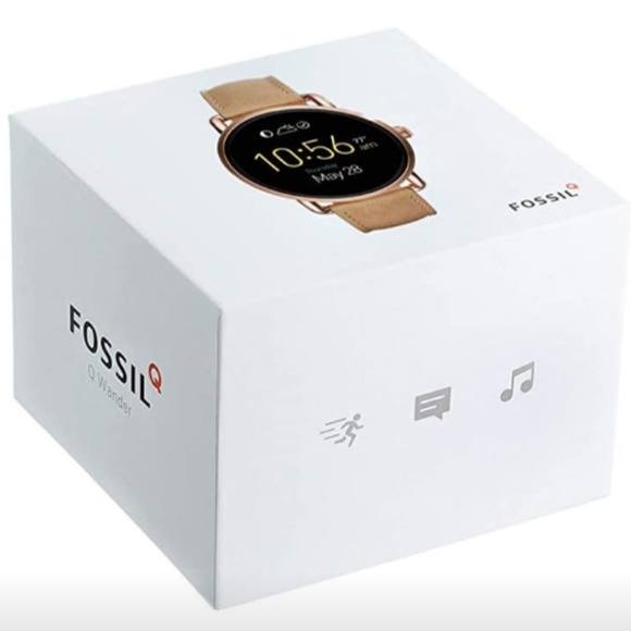 Womens Fossil Q Wander Smartwatch